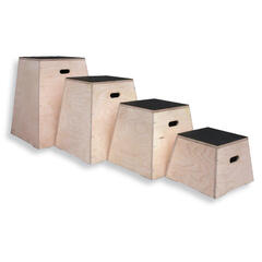 Plyoboks M laget av tre 45 cm